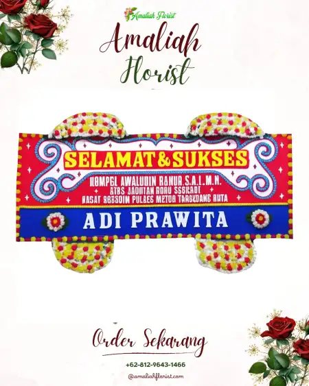 Papan Bunga Ucapan Selamat Kadumanis